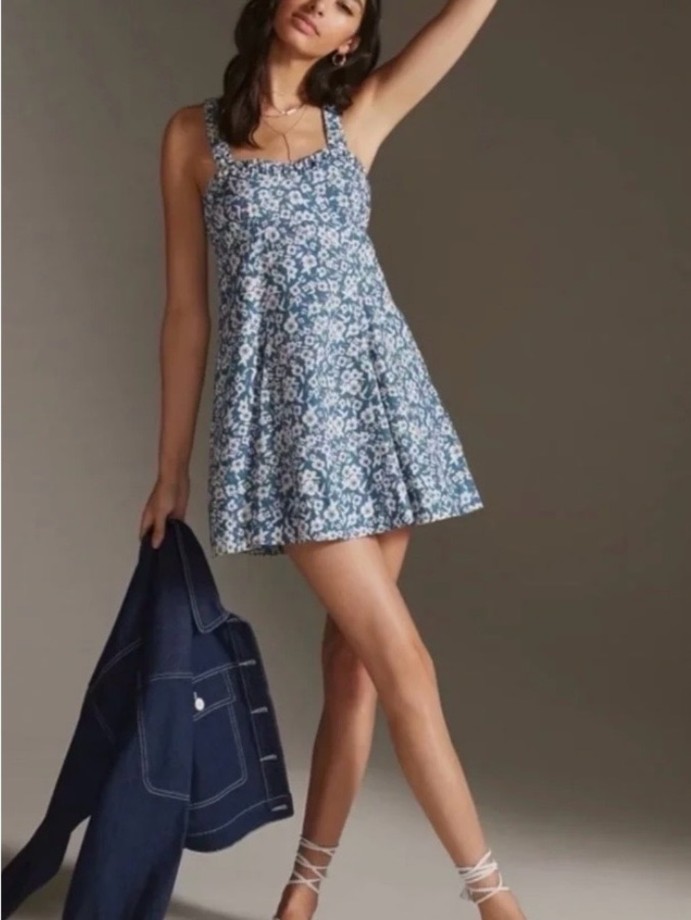 Anthropologie Maeve mini baby doll dress